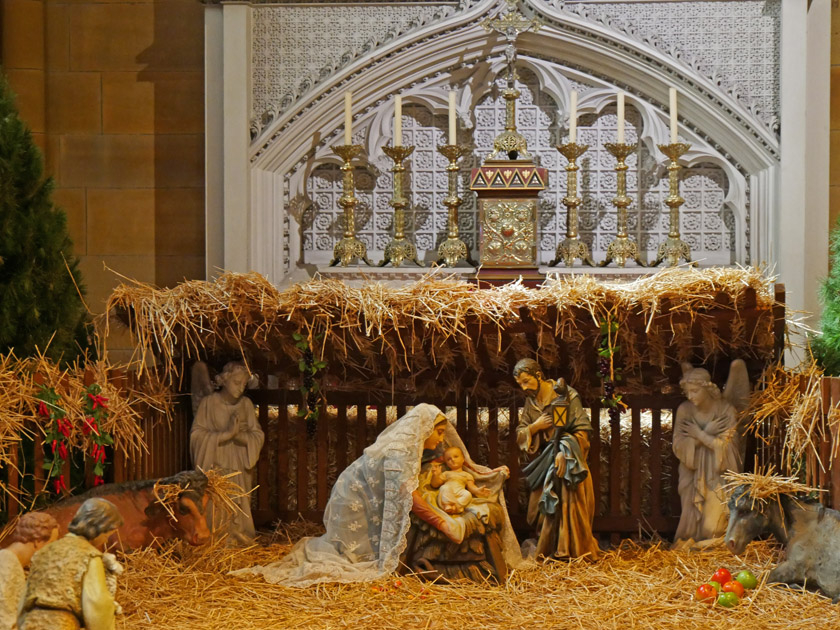 Cr&egrave;che, St. Mary's Cathedral, Hyde Park, Sydney