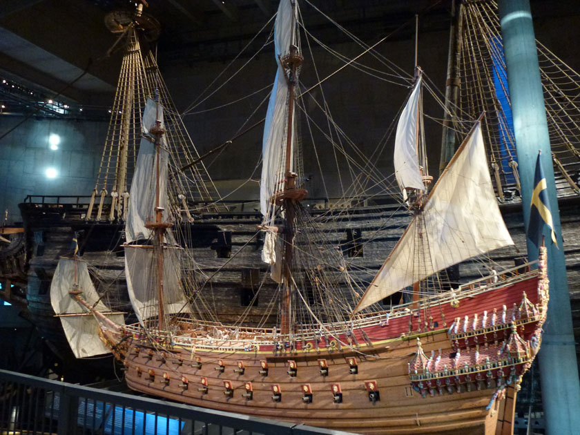 Model of the Vasa, Vasa Museet, Island of Djurg&aring;rden, Stockholm