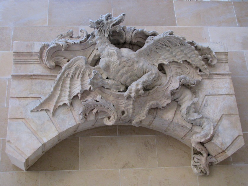 Cornice Sculpture, Mus&eacute;e du Louvre