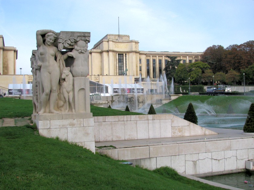 Palais de Chaillot at the Trocad&eacute;ro