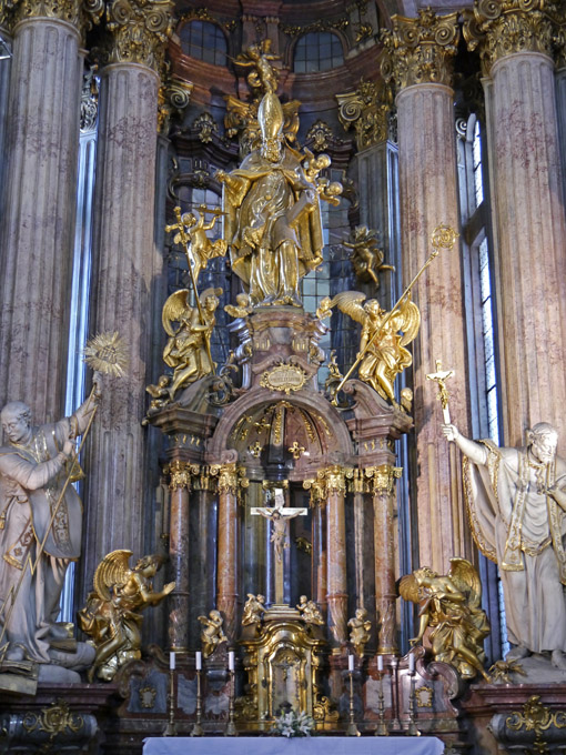 Main Altar, Church of St. Nicholas (Mal&aacute; Strana)