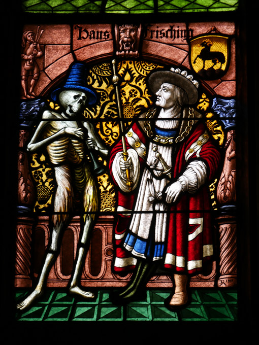 Stained Glass Panel in Bern M&uuml;nster