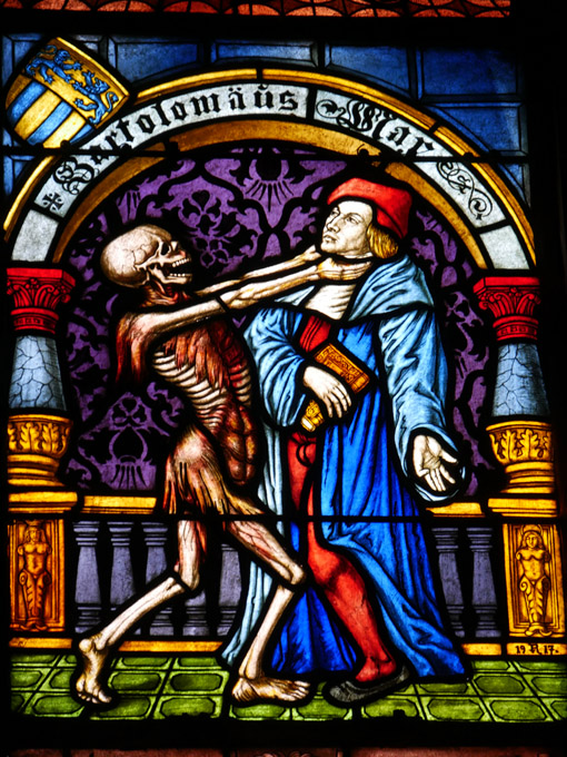 Stained Glass Panel in Bern M&uuml;nster