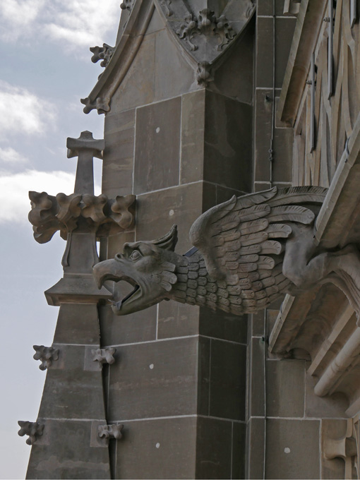 Bern M&uuml;nster Gargoyle