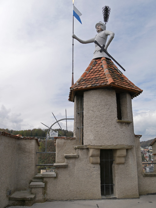 Sentinel at Top of M&auml;nnliturm