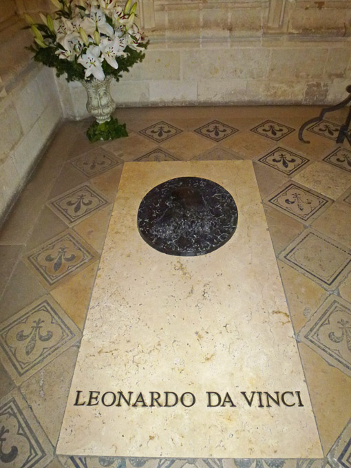 Tomb of Leonardo da Vinci, Ch&acirc;teau d'Amboise