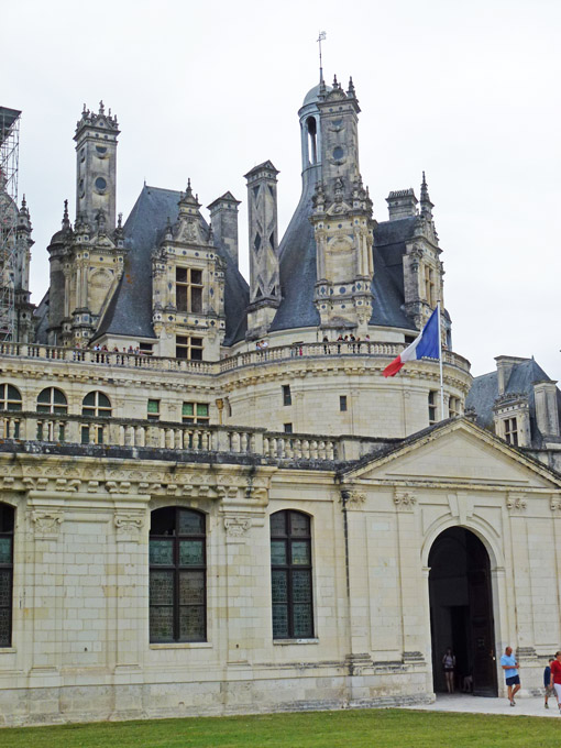 Ch&acirc;teau de Chambord, Exterior