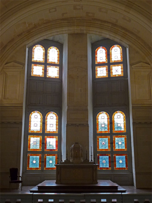 Ch&acirc;teau de Chambord, Stained Glass Windows