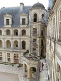 Ch&acirc;teau de Chambord, Exterior Spiral Staircase