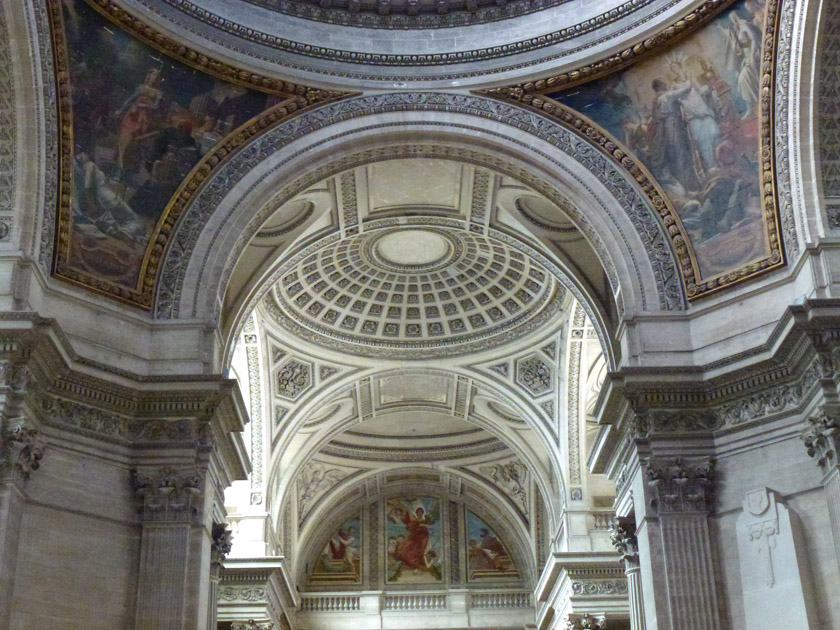Ceiling Mural, le Panth&eacute;on
