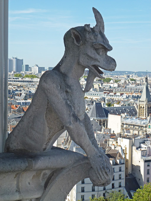 Cath&eacute;drale Notre-Dame Gargoyle