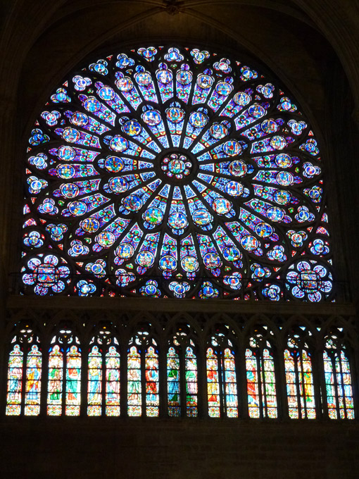 Cath&eacute;drale Notre-Dame Rose Window