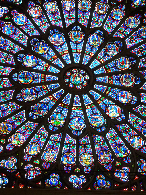 Cath&eacute;drale Notre-Dame Rose Window