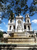 Fountain and &Eacute;glise Saint-Sulpice