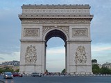 L'Arc de Triomphe from Champs-&eacute;lysees