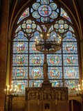 Cath&eacute;drale Notre-Dame Stained Glass Window