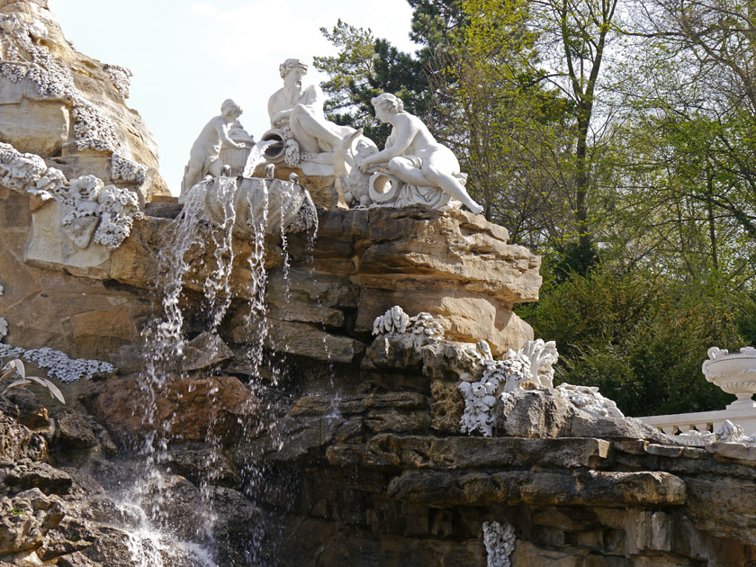 Sch&ouml;nbrunn Palace Obelisk Fountain Detail