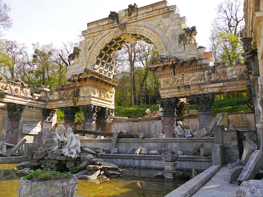 Roman Ruin at Sch&ouml;nbrunn